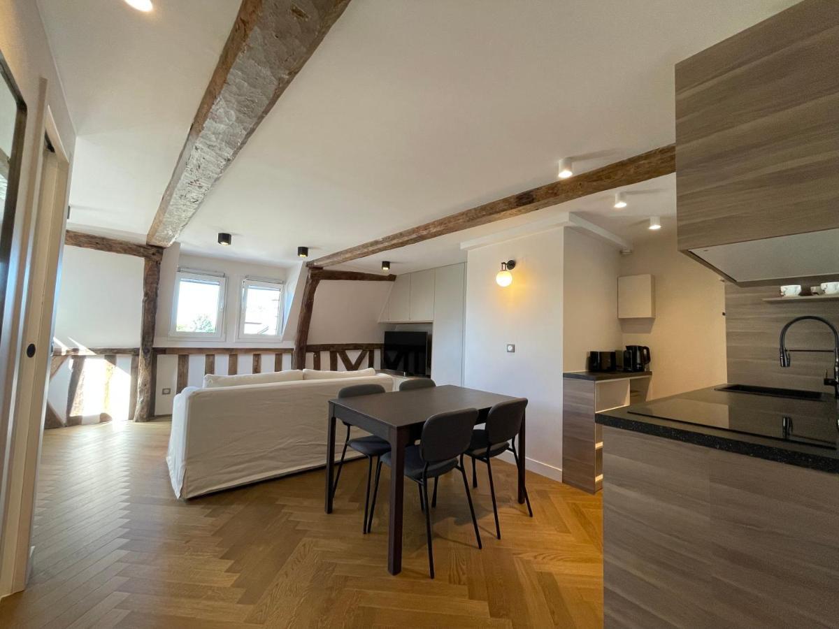 Appartement Les Hirondelles Honfleur Kültér fotó